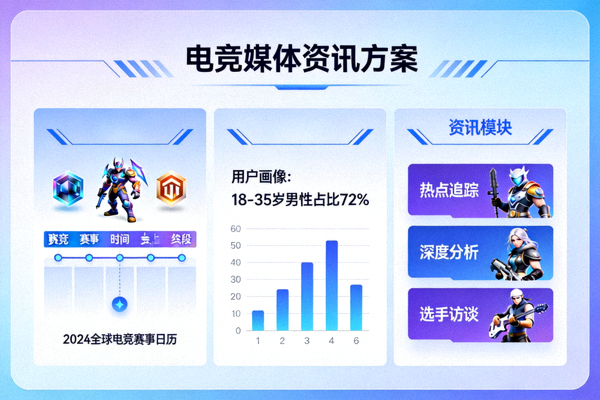 电竞媒体资讯方案