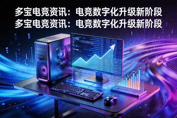 多宝电竞资讯:电竞数字化升级新阶段