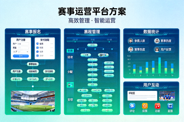 赛事运营平台方案
